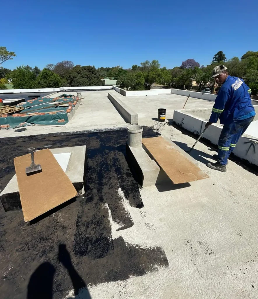 concrete slab surface cleaning